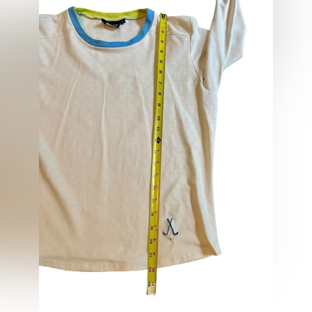 Lily’s of Beverly Hills Golf Embroidered Shirt Womens Size L​​ - Picture 6 of 9
